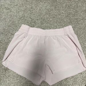 Light pink athleta shorts
